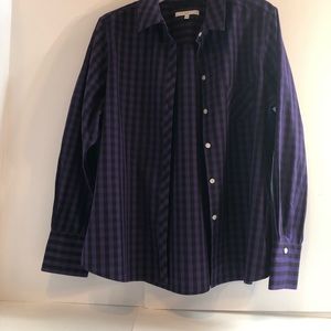 FOXCROFT SIZE 14  LONG SLEEV  6 BOTTON